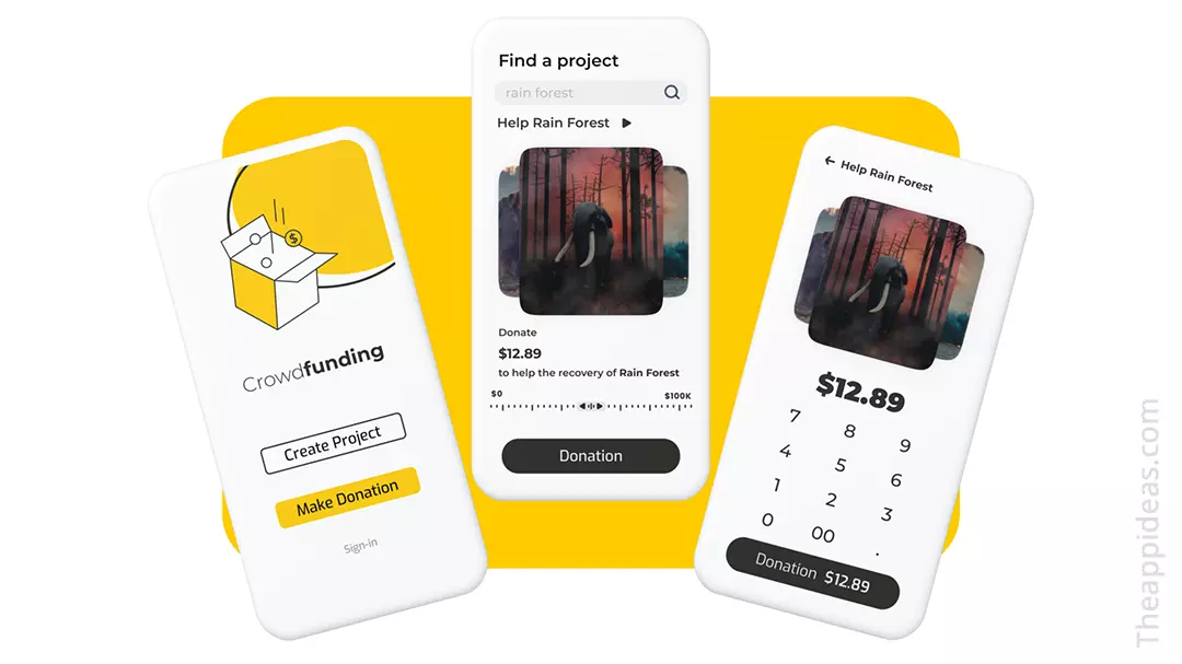 Crowdfunding app